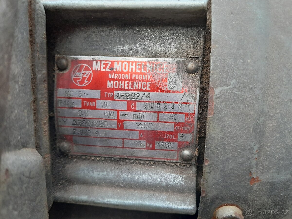 Patkový motor 0,8kW - 5