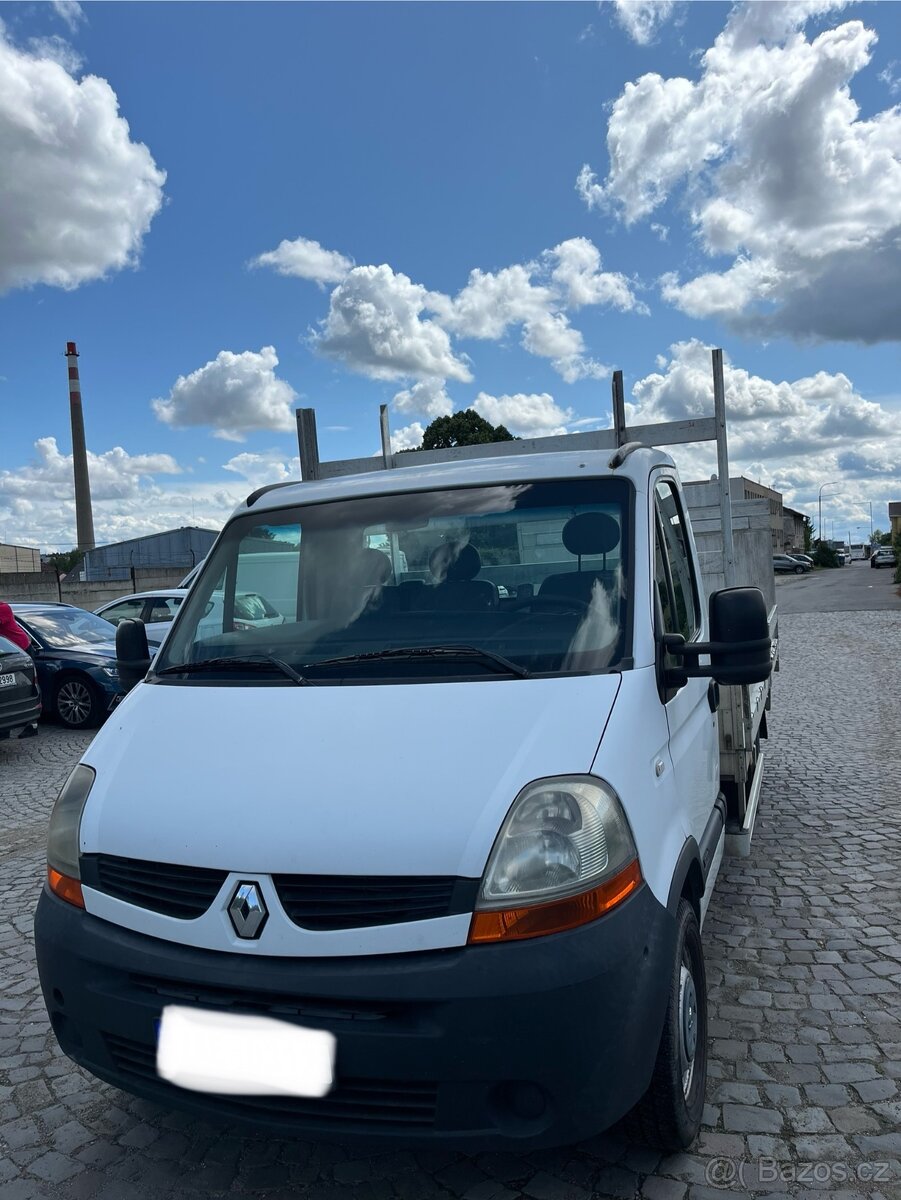 Renault Master 2,5 r. 2008 valnik-plosina do 3,5t