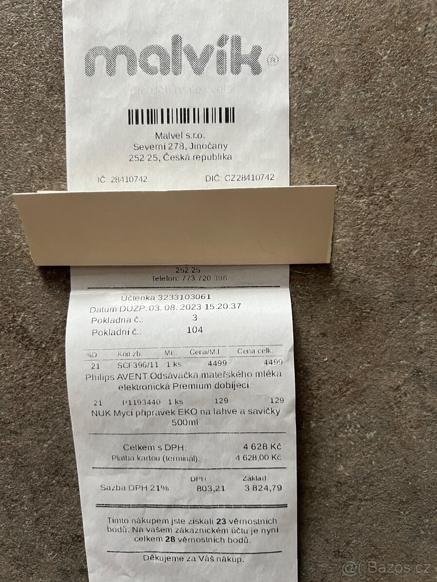 Elektronická odsávačka Avent - 5