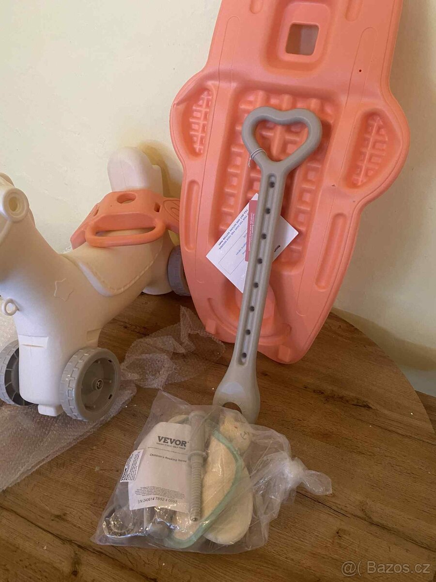 Multifunkční houpací kůň 3v1 pro děti 1-3 roky - 5