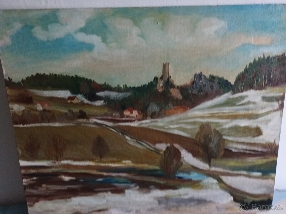 Obrazy bez rámu - 5