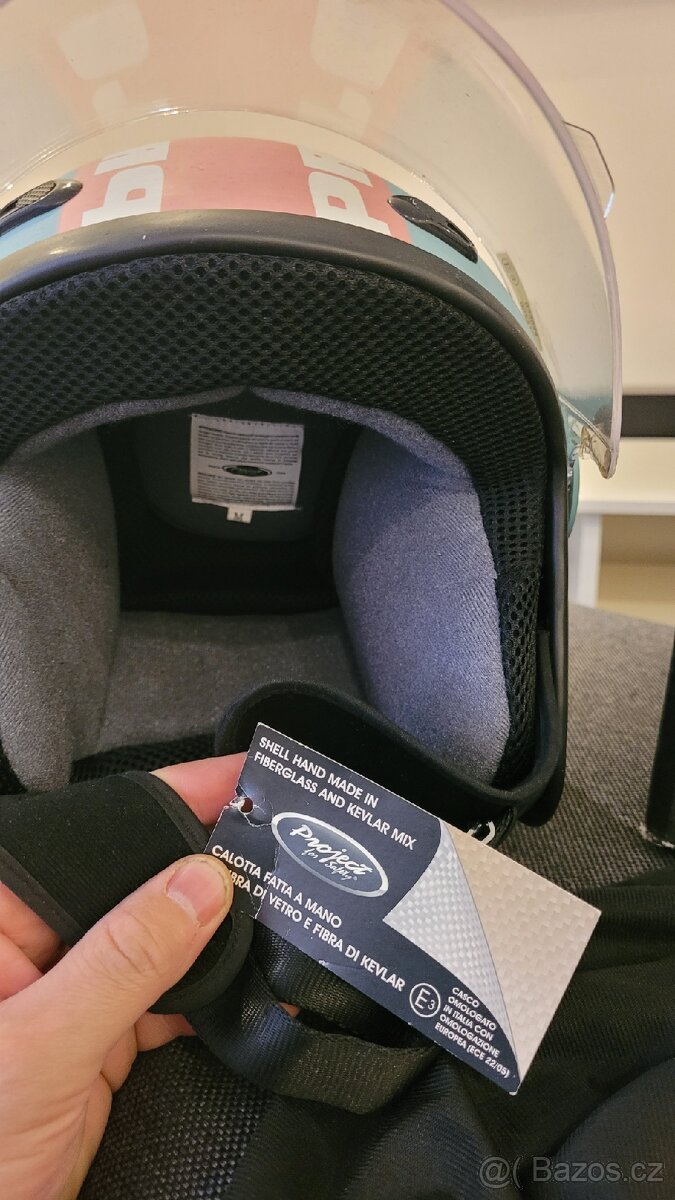 Nová stylová helma na motorku vel. M(57) - 5