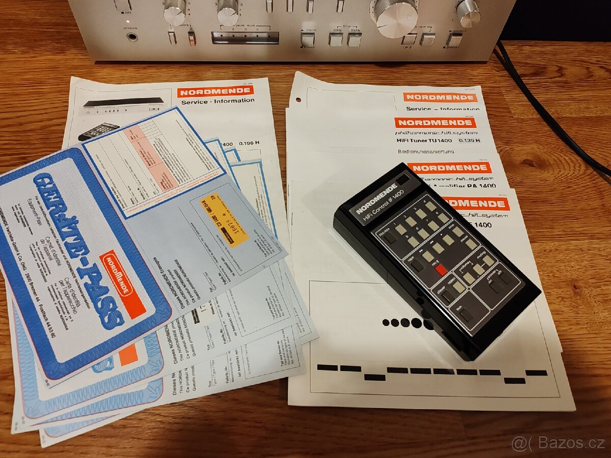 Sestava NORDMENDE 1400 + REPRO EPICURE 2.0 - 5