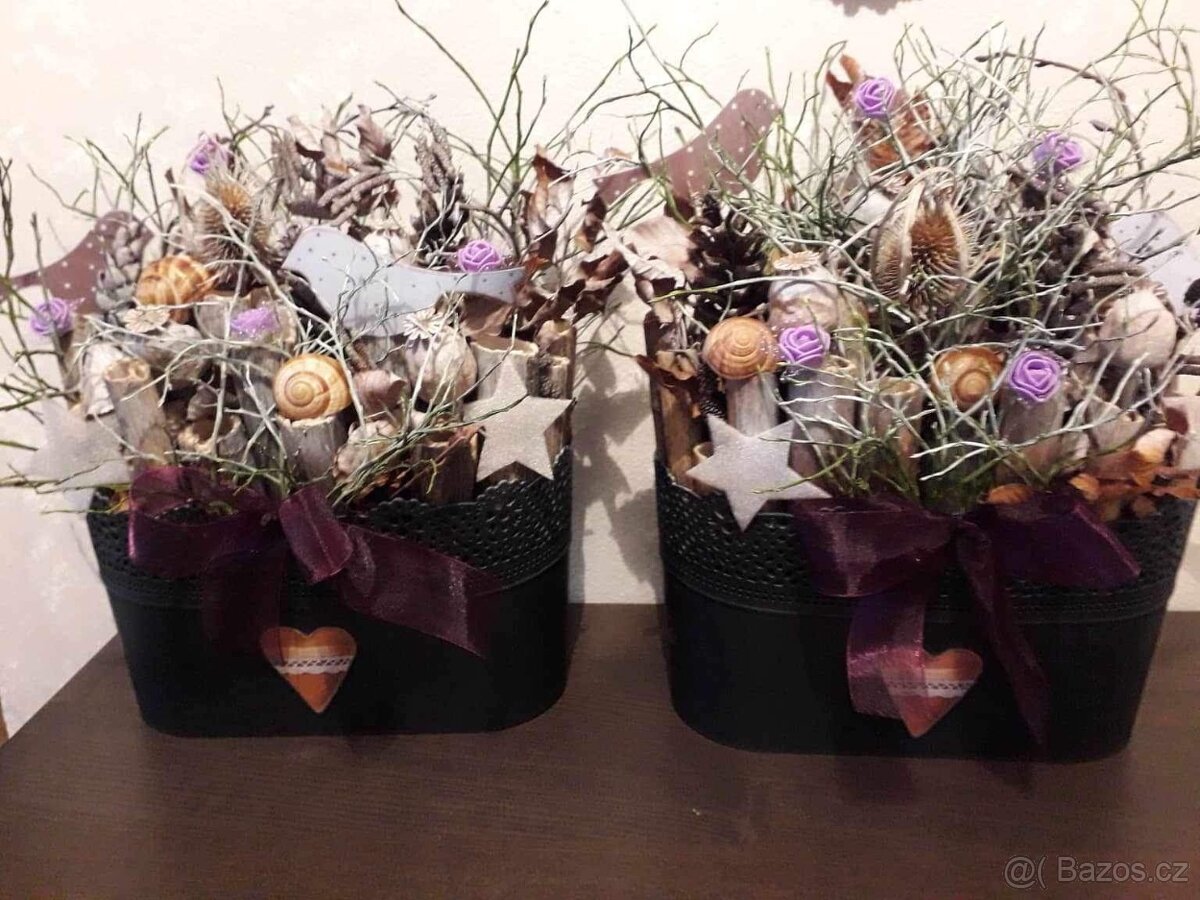 VÁNOČNÍ DEKORACE, TRUHLÍKY - 5