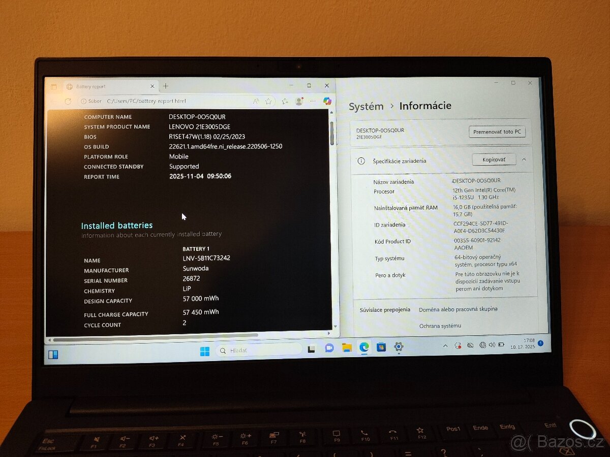 Lenovo ThinkPad E14 G4 – i5-1235U | 16GB | 512GB - 5