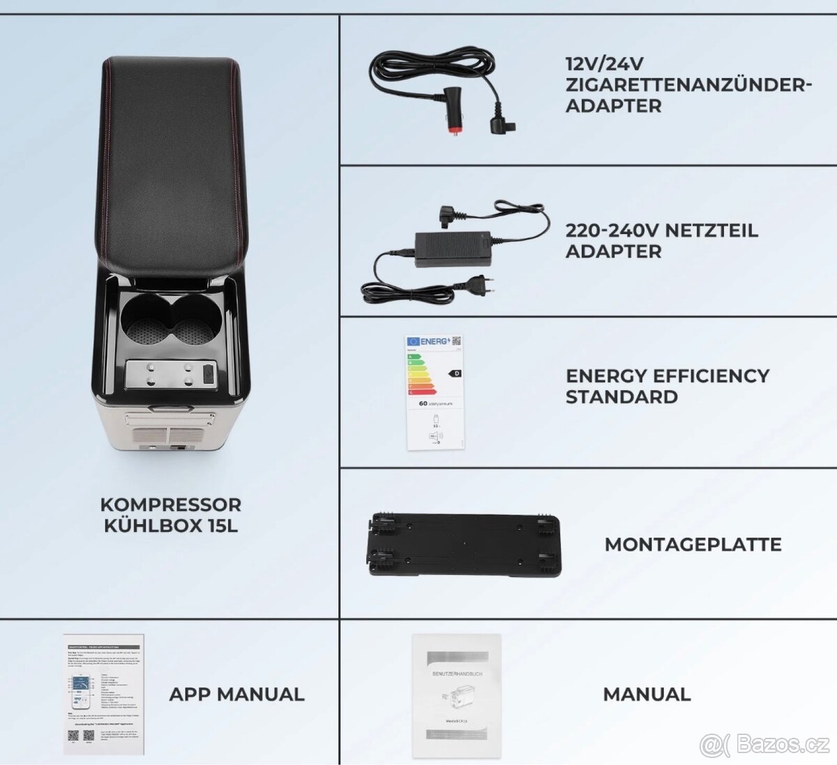 KOMPRESOROVÁ LEDNIČKA 15L - 5