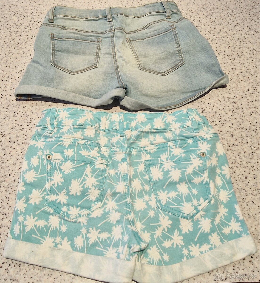 Dívčí značkové kraťasy vel. 140 - 152 - 5