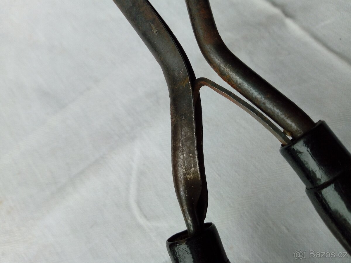 Starožitné nahřívací kulmy 2 ks - 5