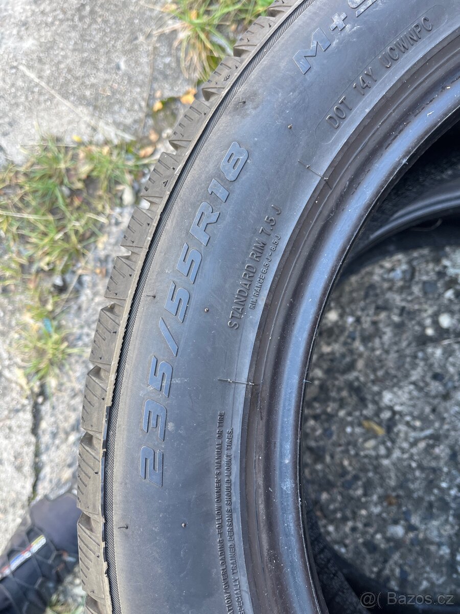 Zimní pneu 235/55/18 - 5