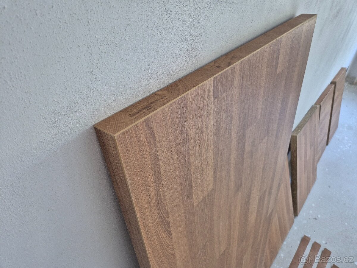 IKEA SÄLJAN Pracovní deska, vzor dub/laminát - 5