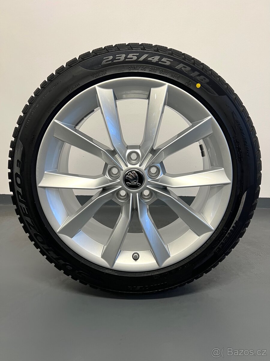 ❄️ Zimní Alu kola Modus, Škoda Superb 3, 5x112 r18 - 5