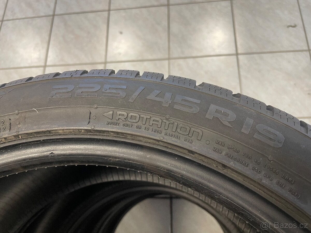 225/45 R19 zimní - NOKIAN WR SNOWPROOF P - 5