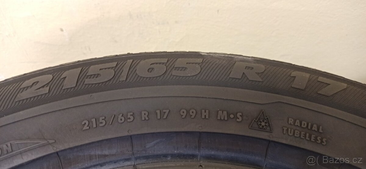 SEMPERIT MASTER - GRIP 2 215/65 R17 99H 4,5 - 5mm - 5