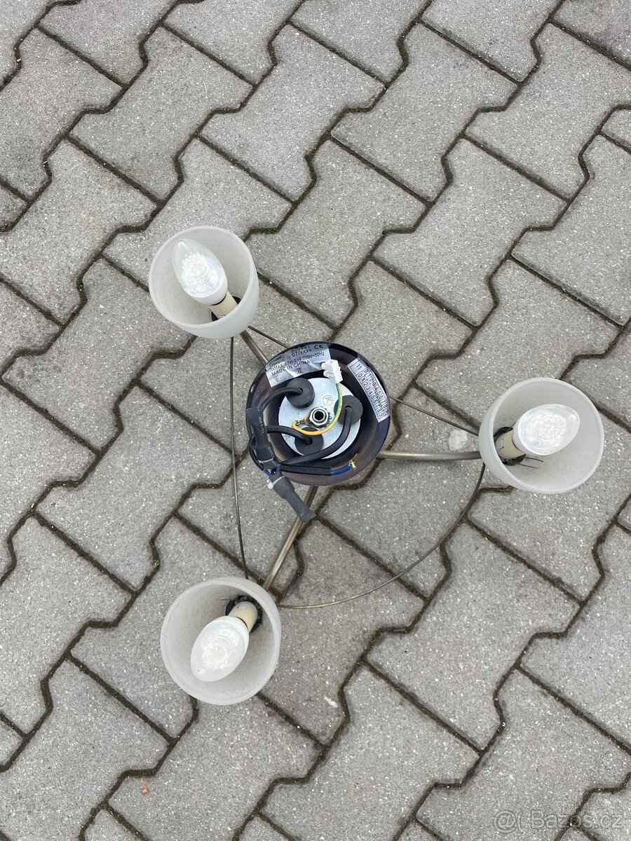 2x Lustry se stmívači a LED žárovkami - 5