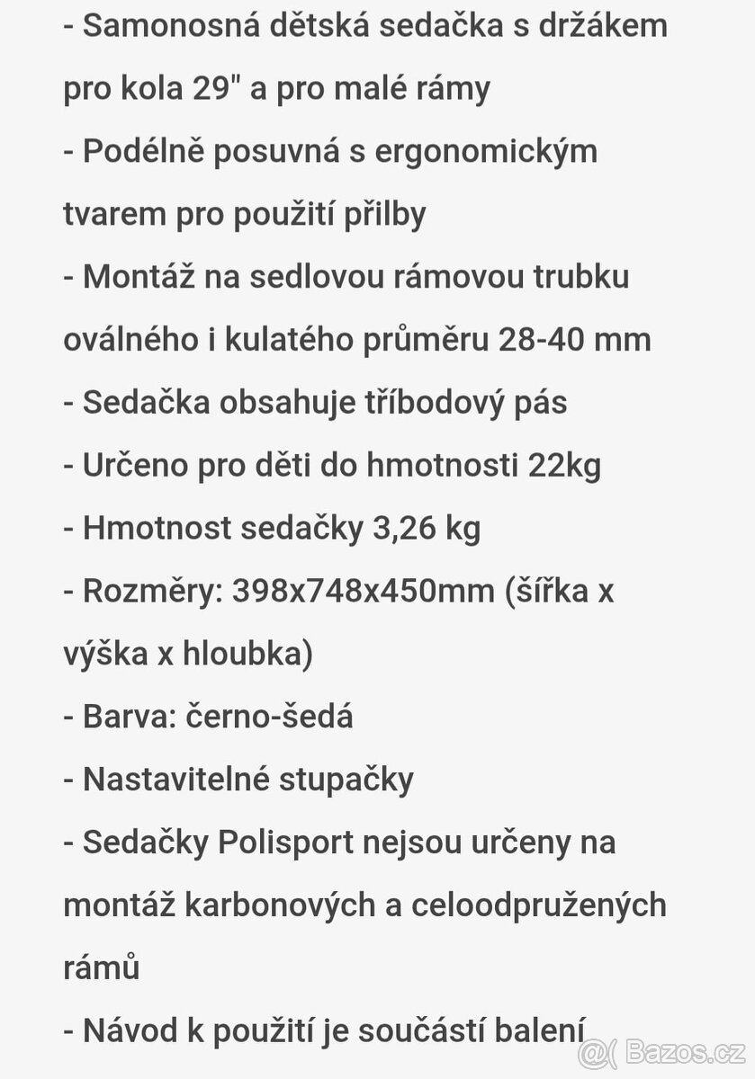 Sedačka Polisport Koolah 29 šedo-stříbrná - 5