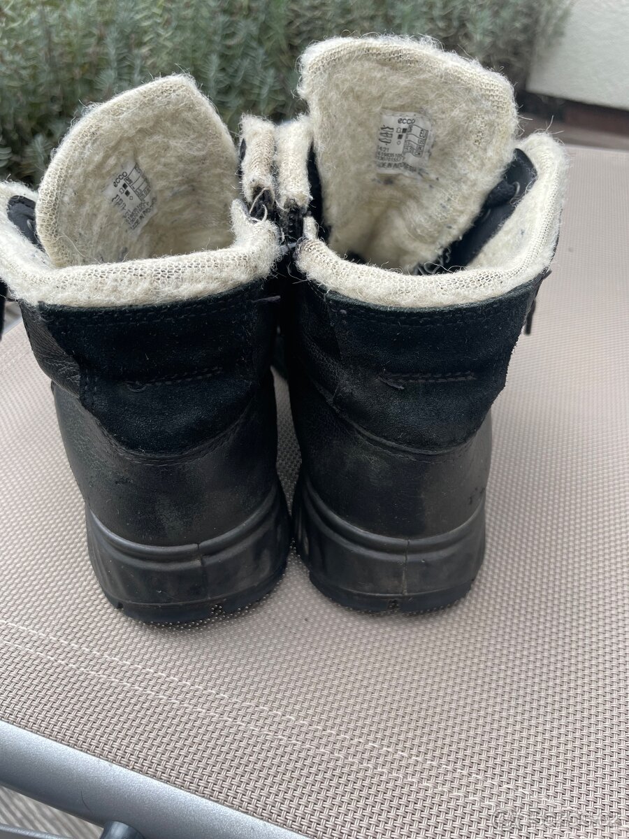 Ecco zimní boty kožené 36 - 5