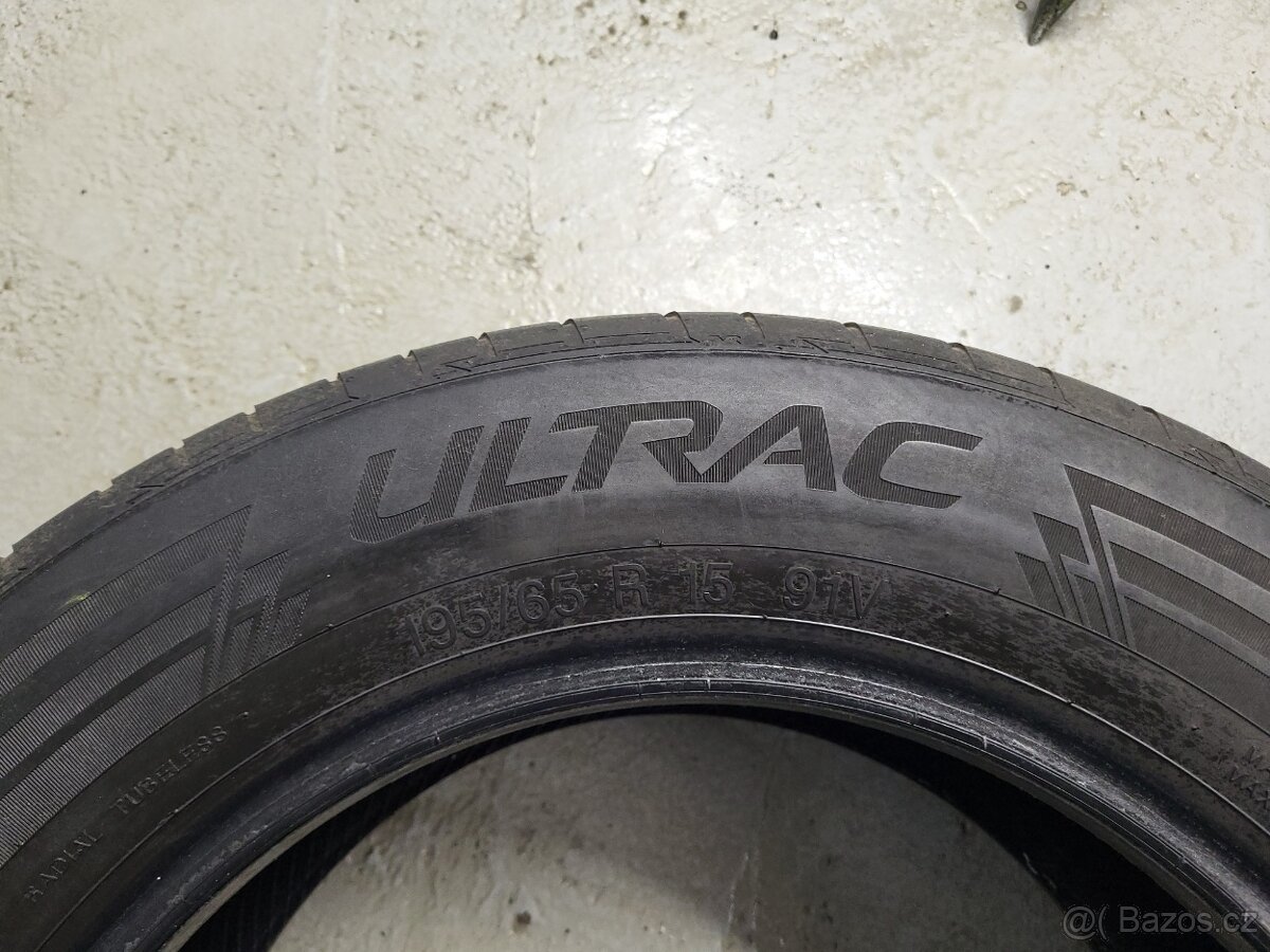 2x 195/65R15 Vredestein letní pneu - 5