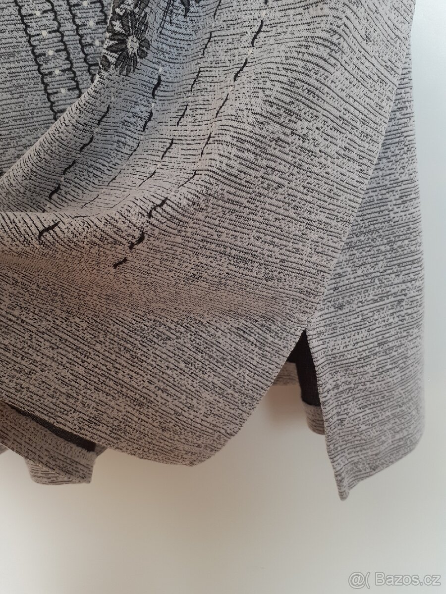 Dámská šedá halenka 46/48 - 5