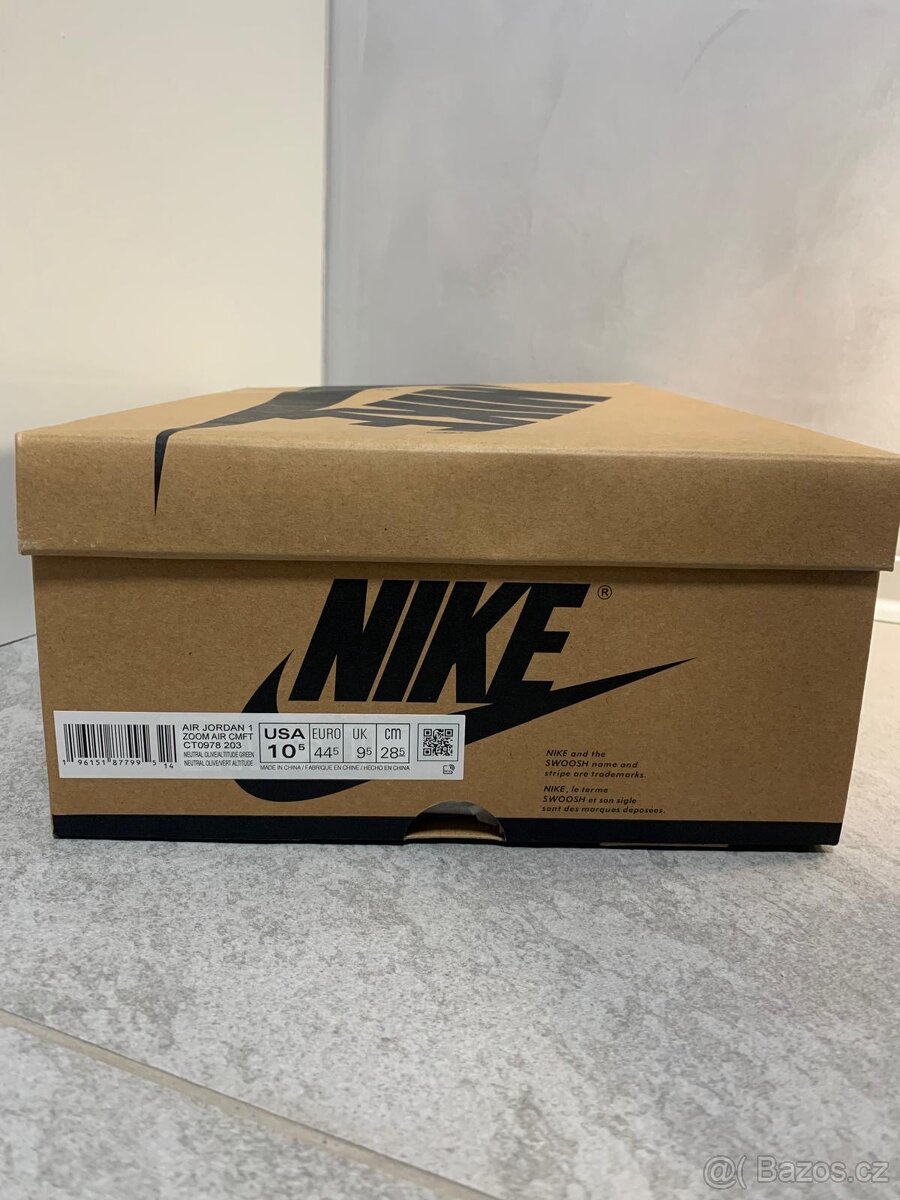 NIKE JORDAN 1 air zoom. 44,5 - 5