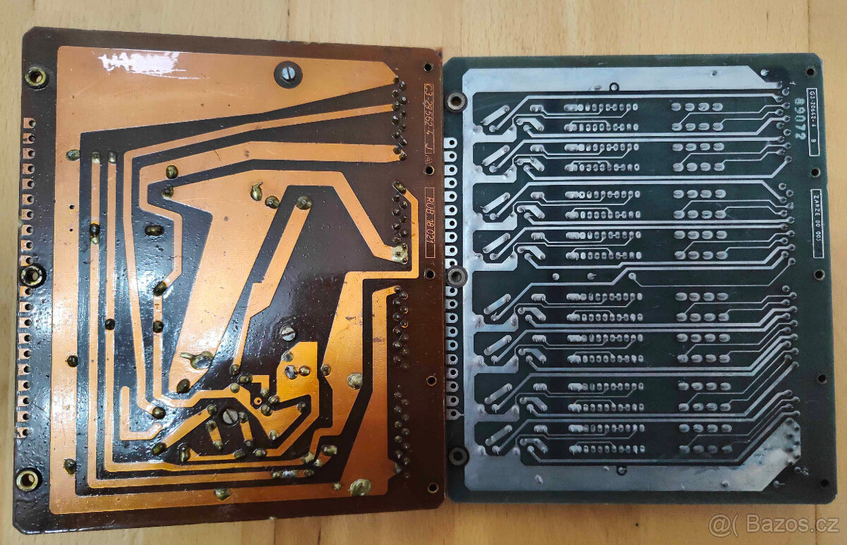 TESLA set 4ks modulových desek - RETRO ELEKTRONIKA - 5