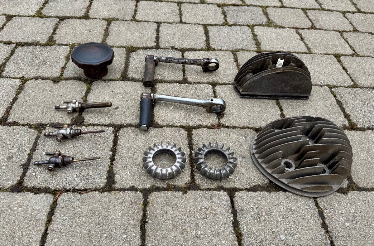 Jawa perak, pulbuben, Ogar - díly - 5