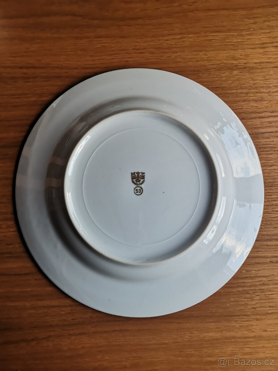 Porcelánobá sada talířů - 5