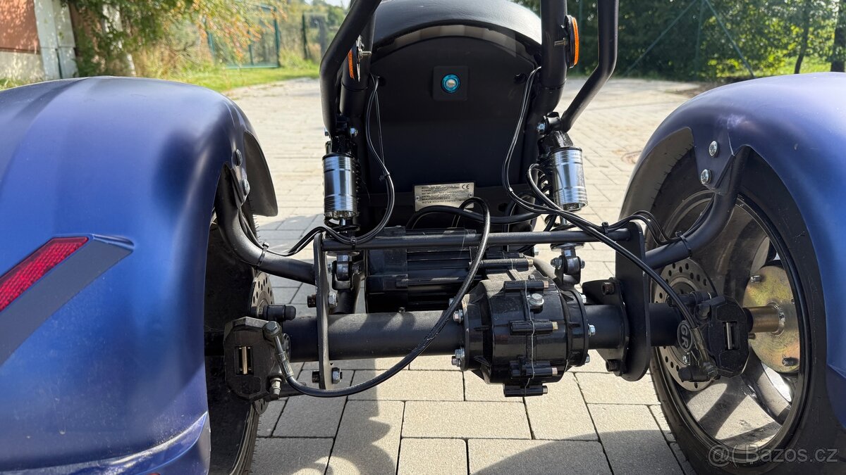 Elektrická tříkolka COBRA 40 AH 3000W - 5