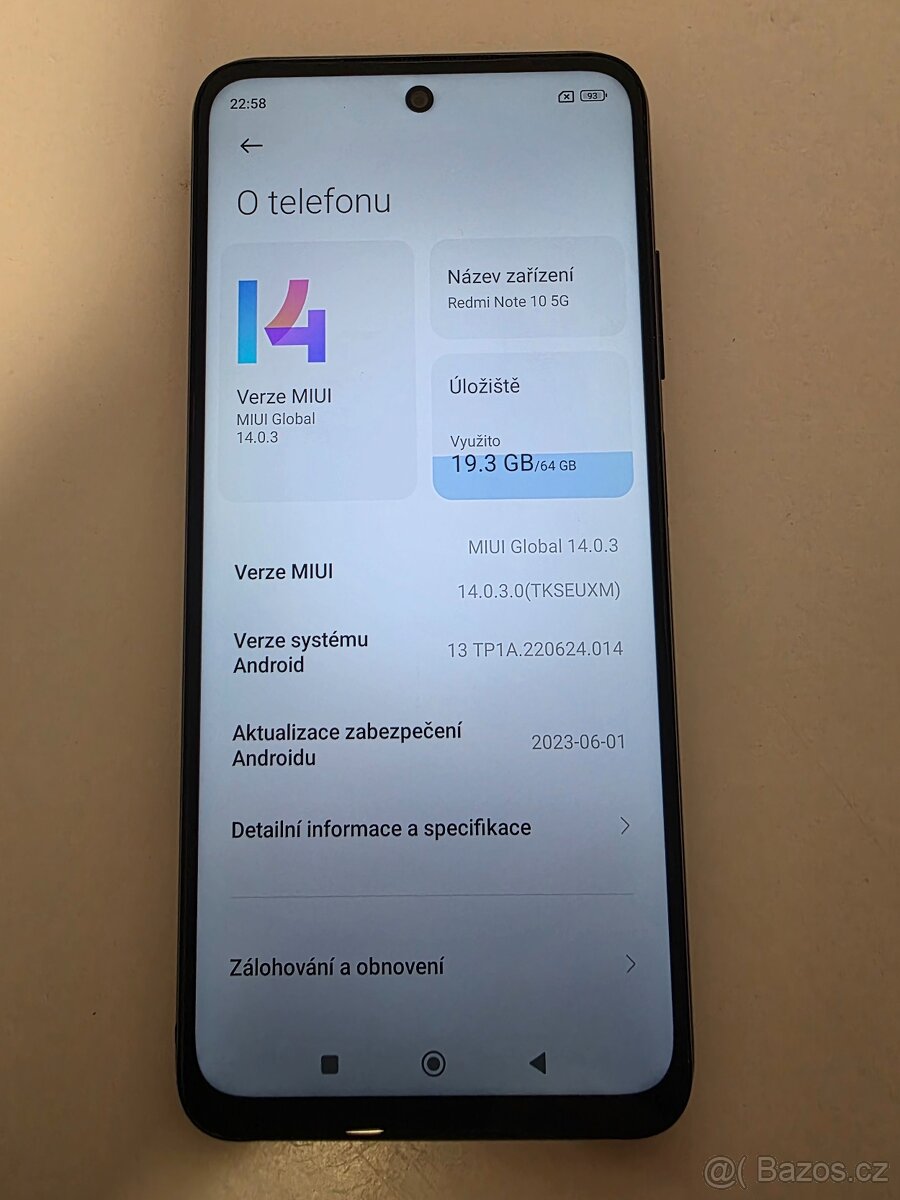 Xiaomi Redmi Note 10 5G 64GB - 5