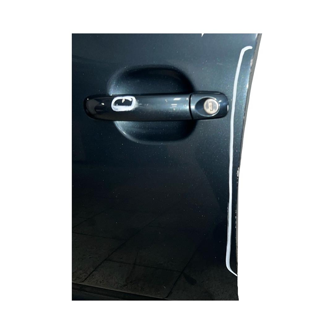 Levé přední dveře tmavě šedá LD7U VW Touareg 7L r.v. 2006 - 5