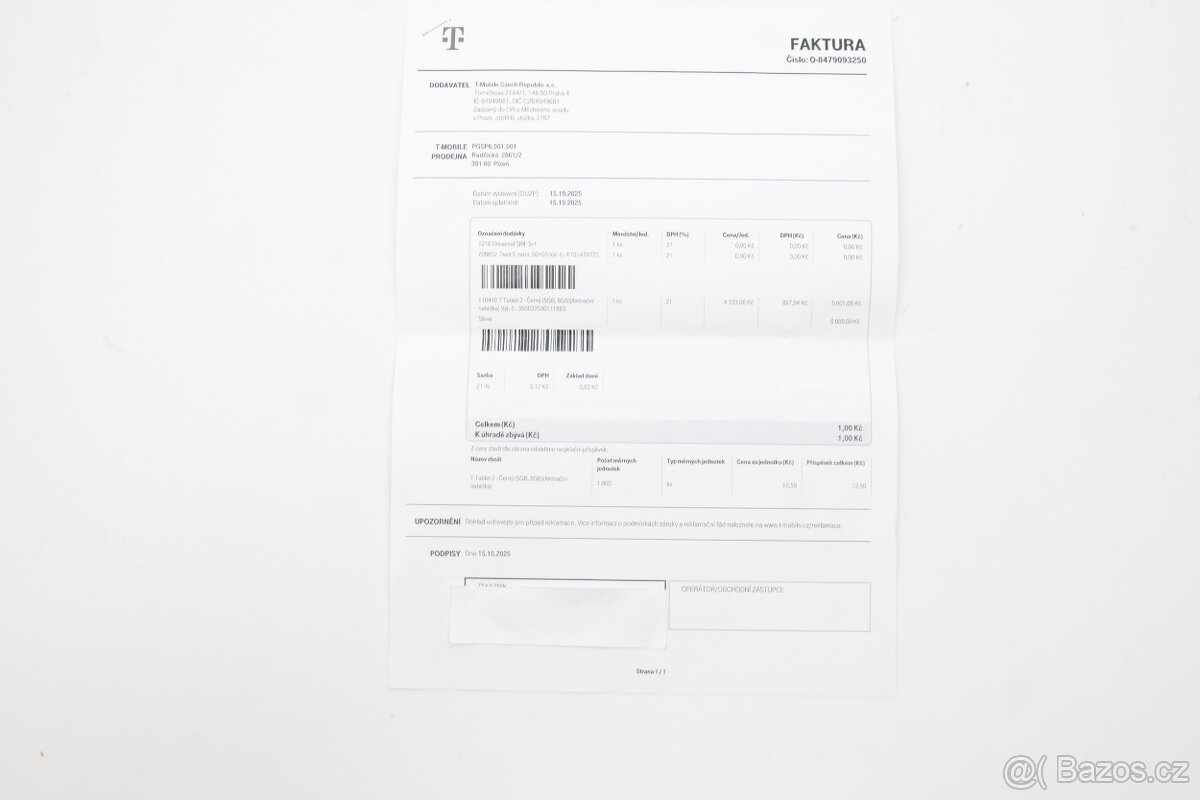 T Tablet 2 5G 6GB/128GB - 5