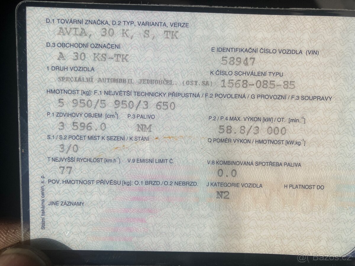 Avia lanový nosič kontejneru - 5