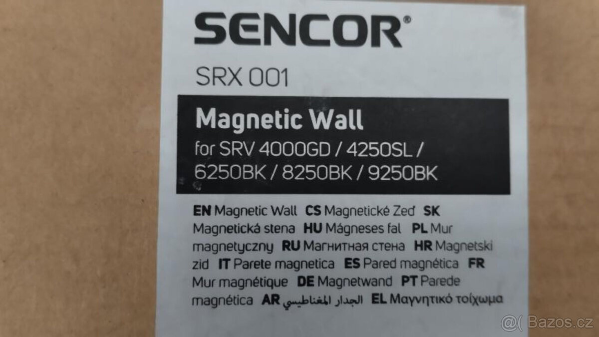 ROBOTICKÝ VYSAVAČ SENCOR - MAGNETICKÁ PÁSKA/ZEĎ - 5