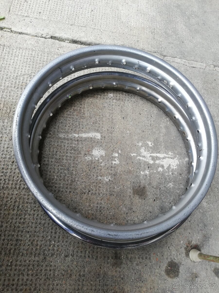 Jawa, ČZ Kývačka, ráfky - 5