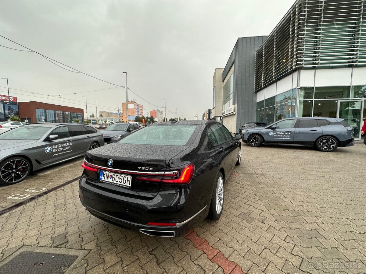 BMW 730d 286PS Ťažné Webasto VyhrievVolant VentilovaneSed - 5