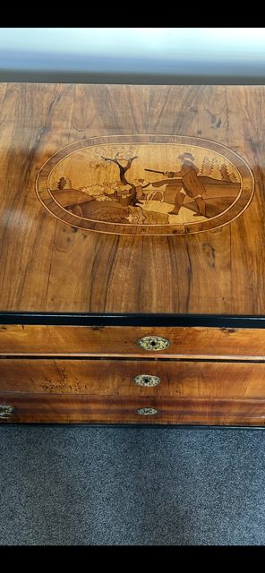 Komoda biedermeier hezký model. - 5