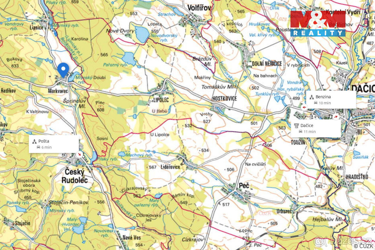 Pronájem skladu, 650 m², Český Rudolec - 5