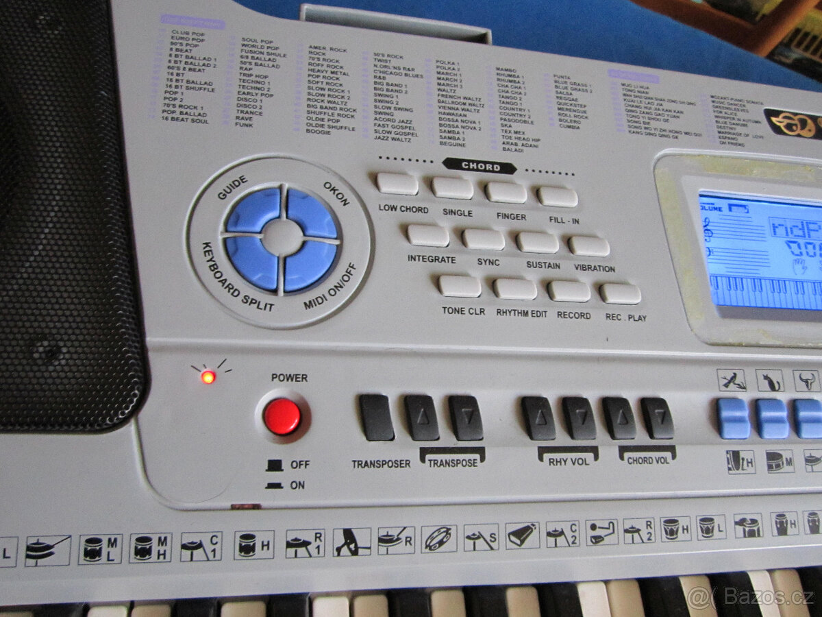 Klávesy Platinium midi - 5