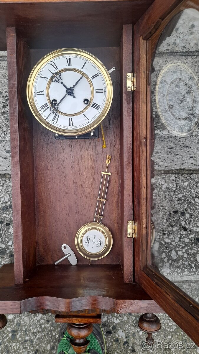 Staré nástěnné hodiny 90 cm - 5
