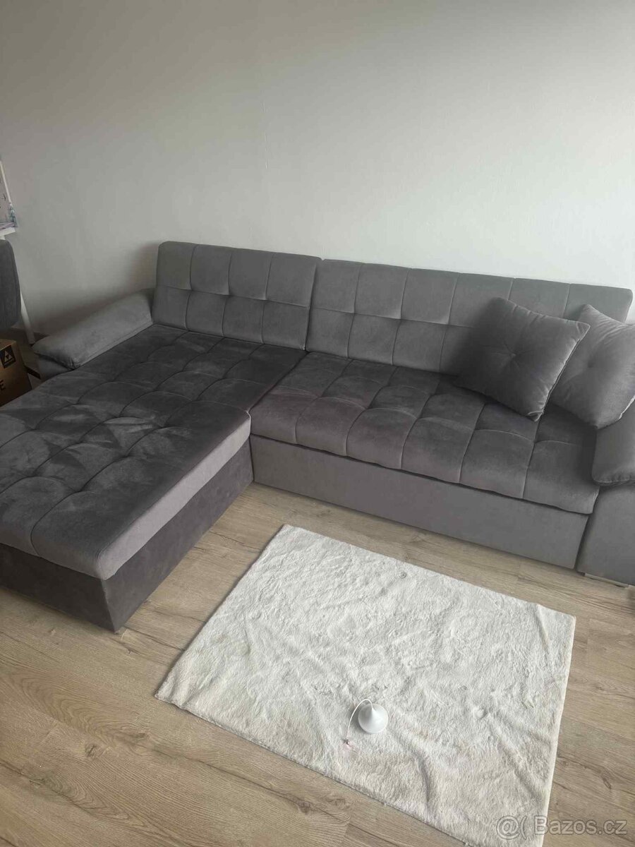 Rozkládací sedačka s úložným prostorem - 5