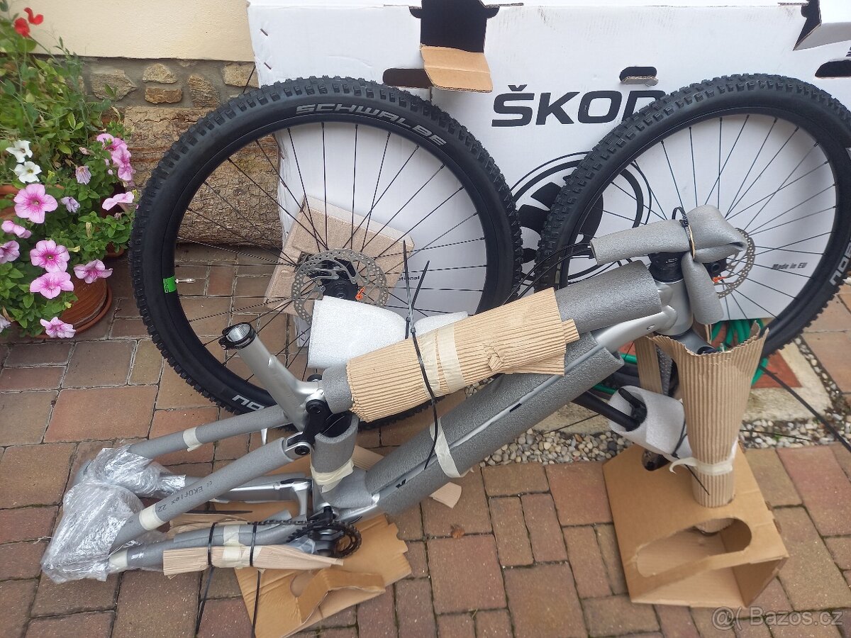 NOVÉ Celoodpružené MTB+ Škoda- Rockshox- Shimano Deore. - 5