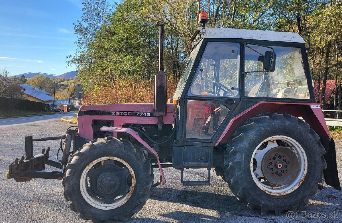 Predam traktor zetor 7745 s TP,ŠPZ - 5