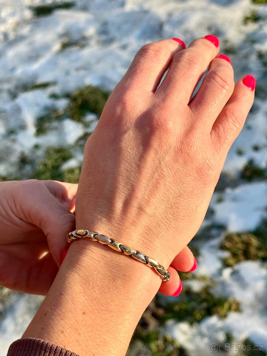 Zlatý náramek 10,36g - 5