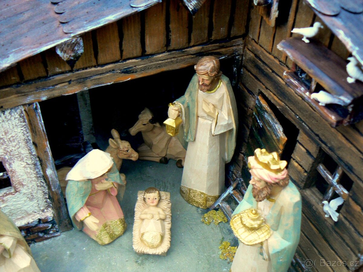 Dřevěný betlém - 5