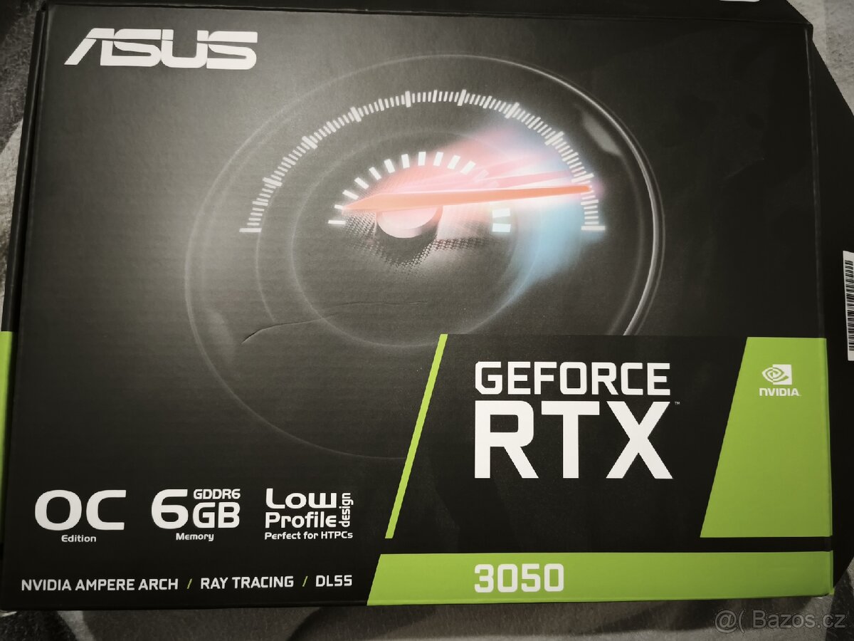 Nová grafická karta nVidia GeForce RTX 3050 low profile 6 gb - 5