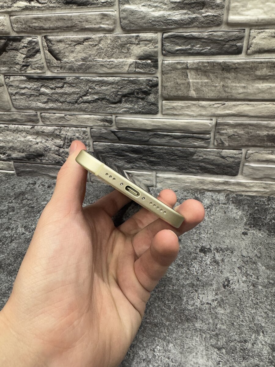 iPhone 15 128GB Yellow, baterie 84% - 5