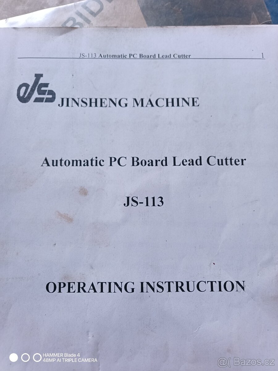 Řezačka pinů, - 5