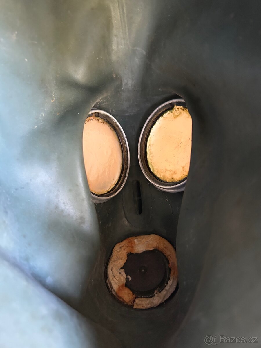 WW2 Německá Plynová Maska - 5