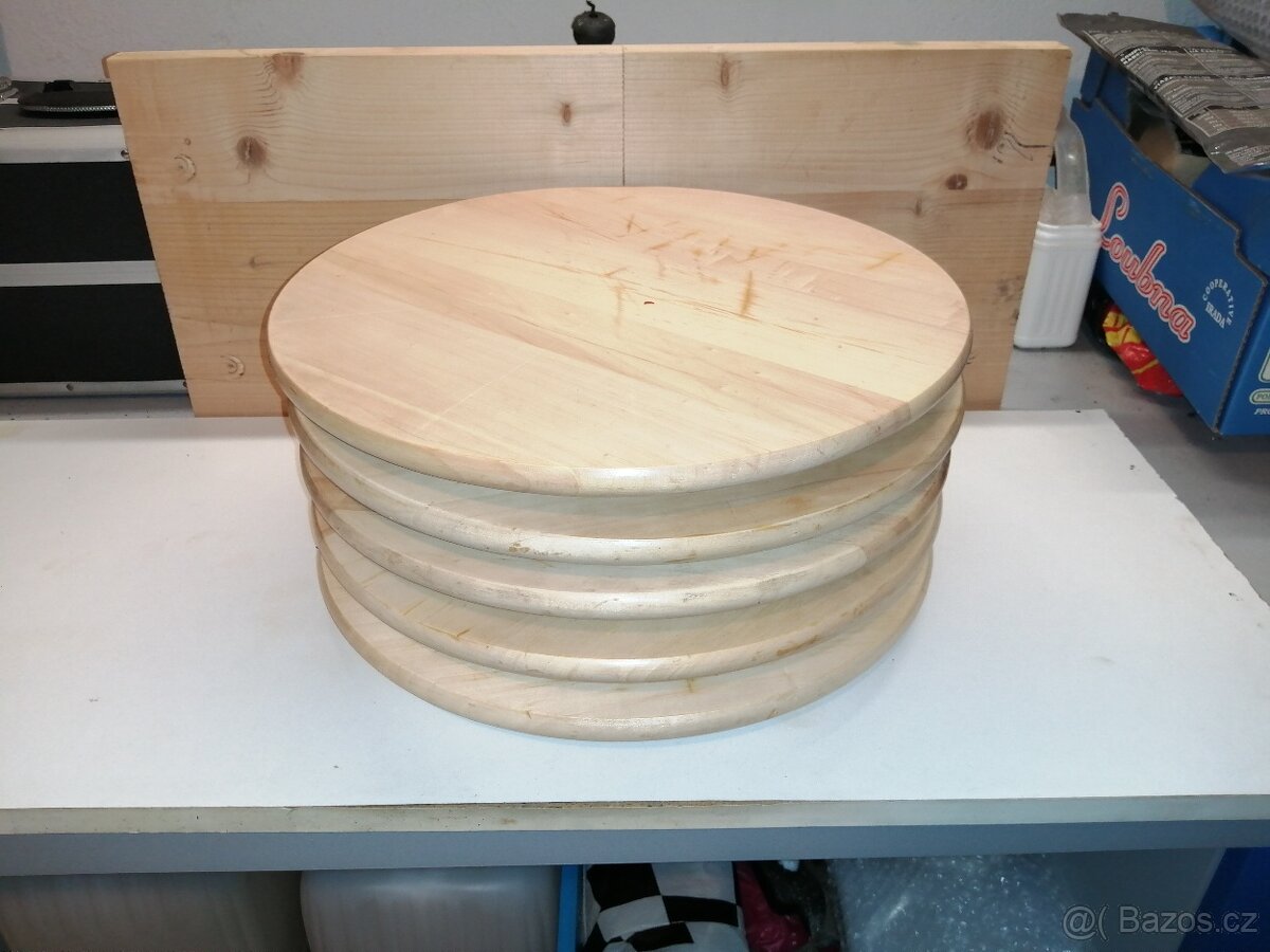 Dřevěné otočné prkénko. - 5
