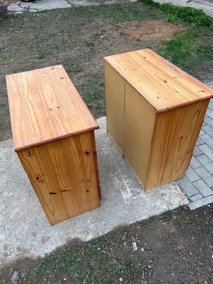 2x šuplíková komoda - 5
