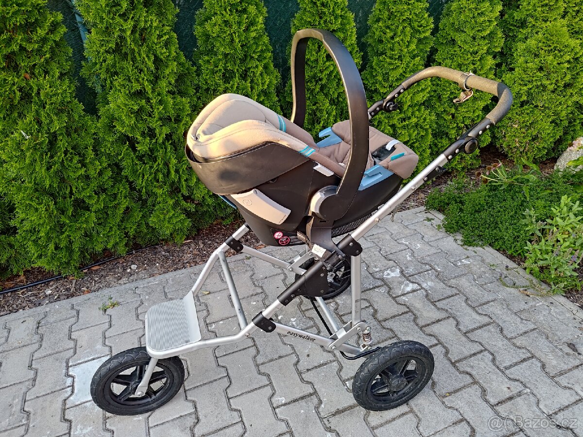 Kočárek Easywalker dvojkombinace + vajíčko Cybex - 5